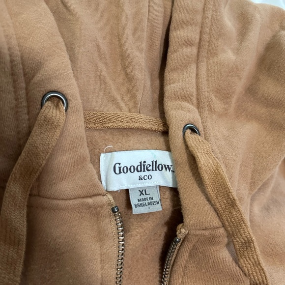 Yellow Zip-Up Hoodie - Picture 3 of 4